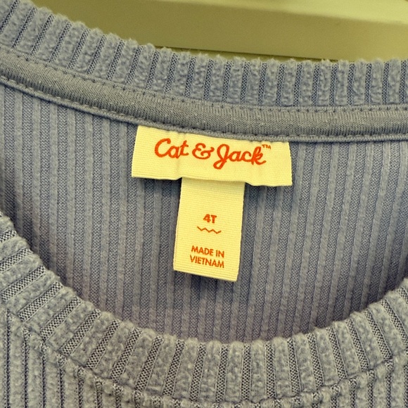 Blue Ribbed Two-Piece Set - Picture 2 of 6